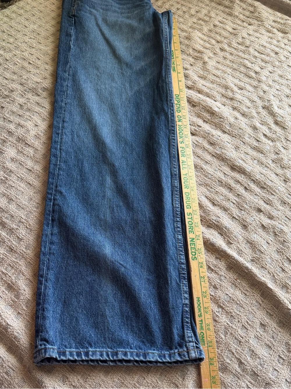 Ariat tomboy wide leg ultra high rise button fly jeans - Picture 9 of 13